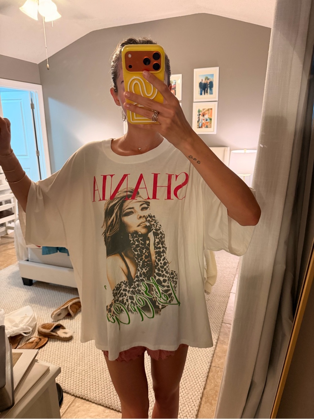 Daydreamer White T-Shirt with Black Logo Tag